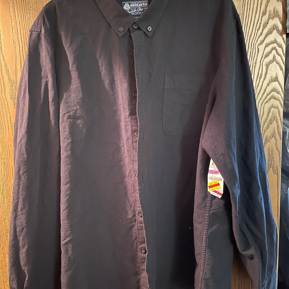 Black Button-Up Shirt